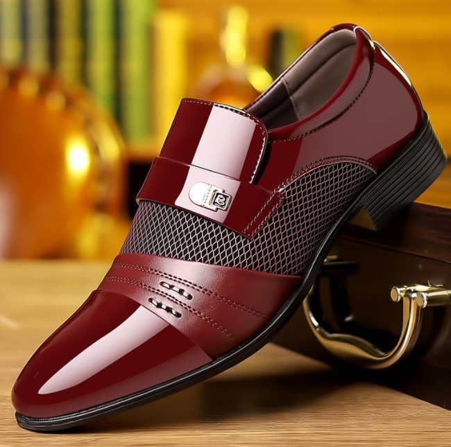 Men's shoes leather shoes men's casual shoes - Image 7