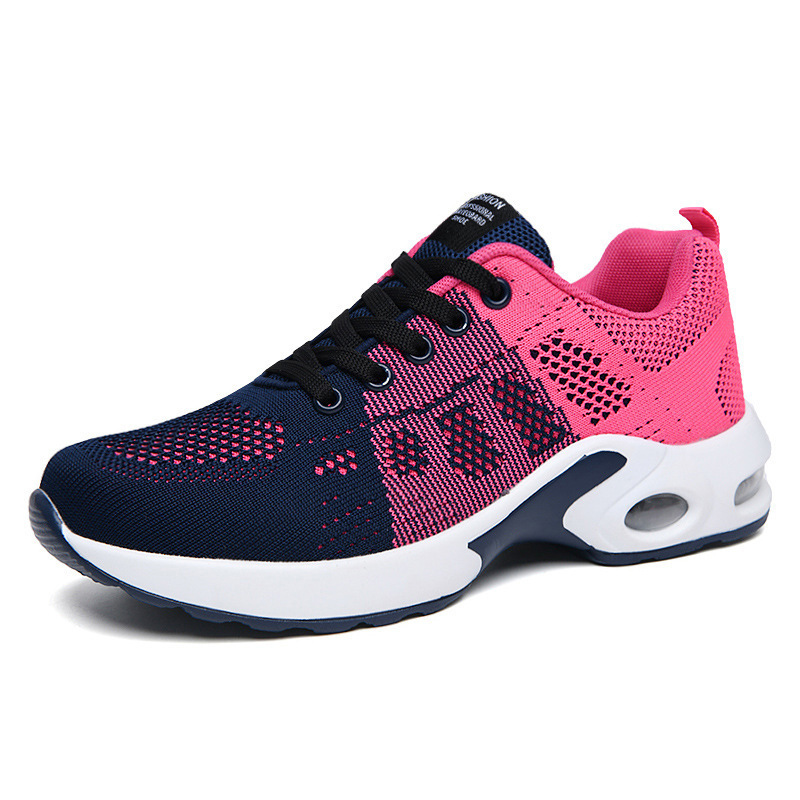 Flying Woven Mesh Shoes Women's Shoes Sports Casual Shoes Fashion Breathable - Image 5