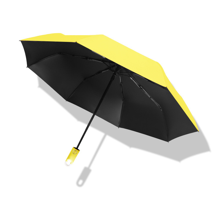 Donut Hook Tri-fold Automatic Lock Umbrella - Image 2